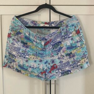 Colorful Printed Women's Shorts